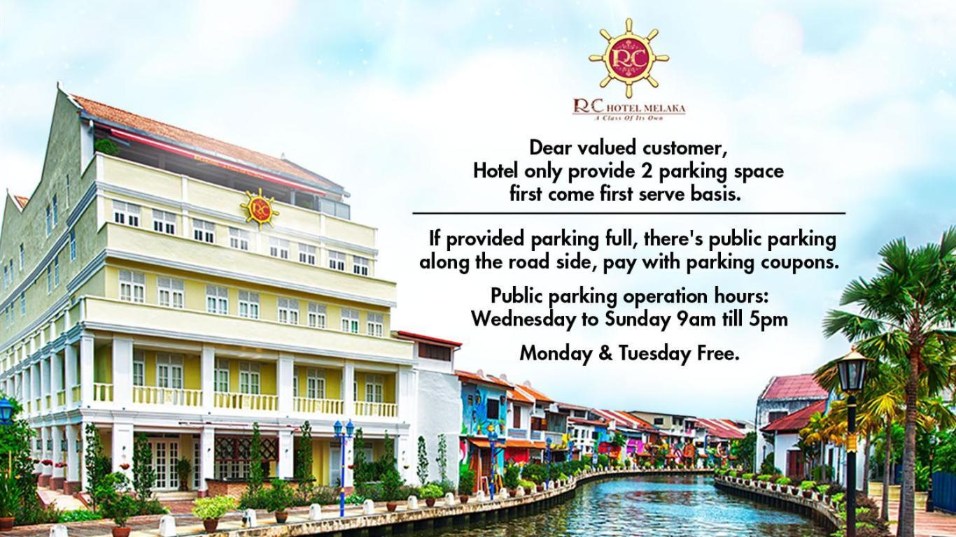 Rc Hotel Melaka Exterior foto
